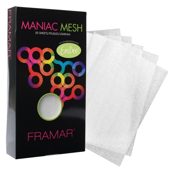 Folija za pramenove Maniac Mesh - 50 kom