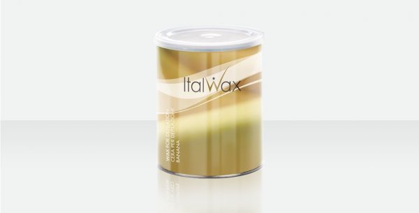 Vosak za depilaciju u limenci ItalWax - Banana 800ml