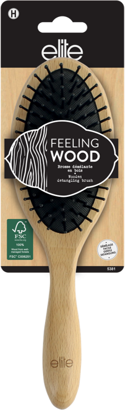 Četka za kosu FEELING WOOD - 5381