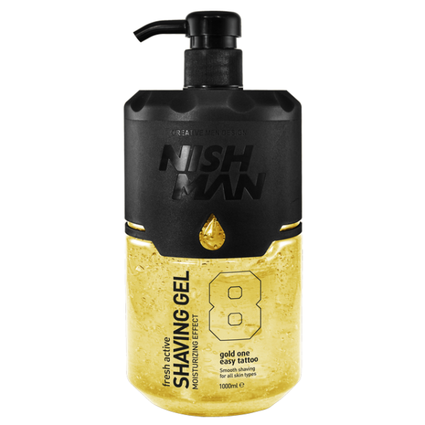 Gel za brijanje NISHMAN - Gold one 1000 ml